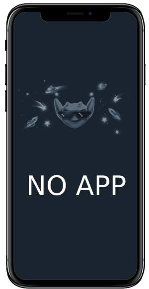 no app screen